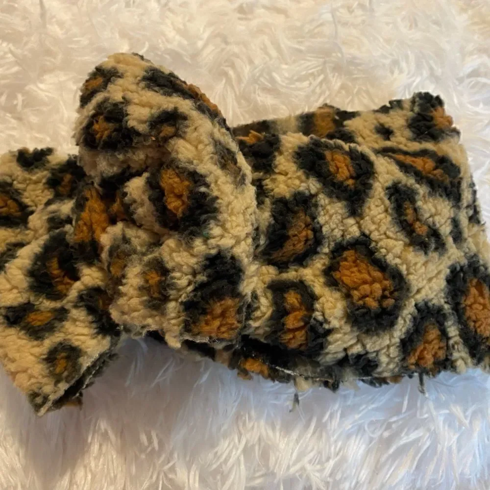 (4) Leopard Variety Baby/Toddler Headbands/Bows
